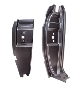 1967 Mercury Cyclone Door Jamb Lock Pillar w/ Reinforcement - RH - 66-67 Fairlane Comet Cyclone Fastback &amp; Convertible