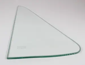 Vent Window Glass - Clear - LH or RH - 64-66 Chevy GMC Truck - Image 2 of 3