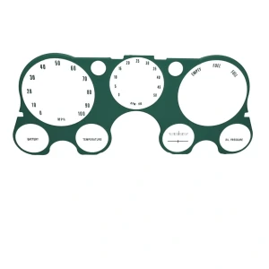 Instrument Lens with Gauges with Tach - 67-72 Chevy GMC CK Truck - Image 1 of 6
