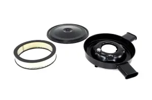 Dual Snorkel Air Cleaner with Black Lid - 70-72 Camaro - Image 1 of 3