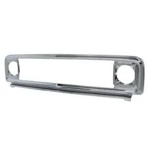 Grille Shell - w/ Headlamp Bezels - Chrome Steel - 71-72 Chevy C/K Pickup Blazer Suburban - Image 4 of 6
