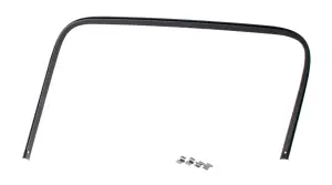 Door Glass Molding Trim Panel - Inner - Black - RH - 55-59 Chevy GMC Truck - Image 2 of 2