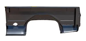 Bedside - OE Style w Square Gas Hole - RH - 79-87 Chevy GMC CK Fleetside Short Bed Truck - Image 3 of 5