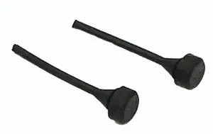 1976 Chevy Chevelle Console or Ashtray Lid Bumpers - 2 Piece Set - 68-75 Chevy II Nova; 67-77 Chevelle El Camino Monte Carlo; 67-72 Camaro