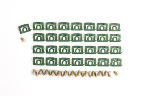 1968 Plymouth Barracuda Back Glass Molding Clips & Screw Set - 68-69 Barracuda