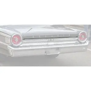 Trunk Molding Trim Set with Hardware - 63 Galaxie - Image 4 of 4