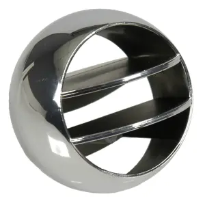 1966 Chevy Impala Astro Side Vent Ball - Chrome - LH or RH - Chevelle Camaro Firebird