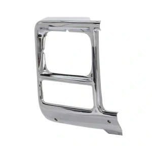 Headlamp Bezel - RH - Chrome - Square Headlight - 80 Chevy GMC CK Truck SUV - Image 2 of 6