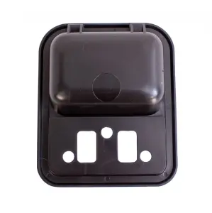 Interior Front Door Handle Cup - Black - 68-69 Fairlane Torino 68-72 F100 F250 68-77 Bronco - Image 2 of 2