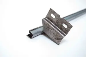 Vent Window Division Bar Assembly - LH - 48-52 Ford F1 F2 - Image 3 of 6