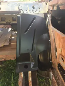 Package Tray to Floor Support - LH - 66-67 Fairlane Comet Cyclone 2-door Sedan or Hardtop - Image 3 of 3