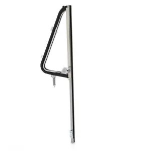 Vent Window Assembly Chrome - Clear Glass - RH - 64-66 Chevy GMC Truck - Image 2 of 4