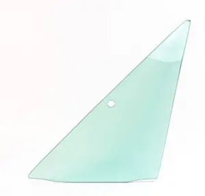 Vent Glass - Green Tint - LH - 66-67 Dodge Plymouth B-Body 2DR Hardtop, Convertible, 2/4DR Sedan & Wagon - Image 1 of 3