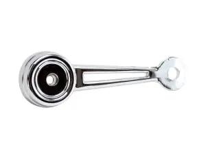 1968 Ford Mustang Window Crank Handle - Chrome w/o Knob - 68-72 Fairlane Torino, 68-72 F-Series Pickup; 68-77 Bronco