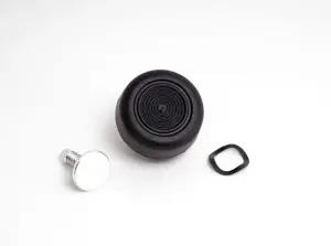 1968 Ford Mustang Window Crank Handle Knob - Black - 68-72 Truck and Car 68-77 Bronco
