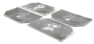 1973 Dodge Charger Bucket Seat Bracket kit - 71-74 Dodge Plymouth B-Body