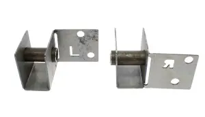 1963 Plymouth Valiant Spring Hanger Relocation Rear Shackle Mounts - LH/RH Pair - 63-75 Dodge Plymouth A-Body