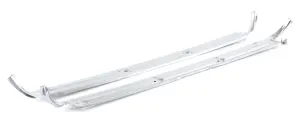 Chrome Door Sill Plates - Pair - 67-72 Chevy GMC CK Pickup Blazer Suburban - Image 1 of 2