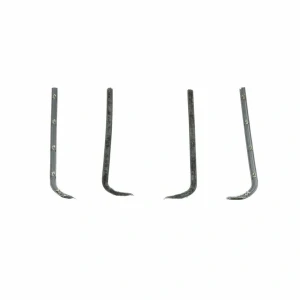 Front Door Beltline Window Felts - Inner and Outer - Black - 67-70 F-Series Pickup - Image 4 of 6