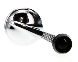 1953 Chevy One-Fifty Vent Window Crank Handle w/ Black Knob - 53-57 Chevy One-Fifty Two-Ten; 61-64 Biscayne; 59-60 Bel Air