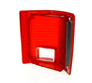 Taillight Lens w/o Chrome Trim - LH - 73-87 Chevy GMC C/K Fleetside Pickup; 73-91 Blazer Jimmy Suburban - Image 2 of 2