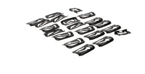 Windshield Molding Clip Set - Upper & Sides (32pcs) - 68-74 Chevy II Nova; 71-74 Ventura w/ Vinyl Top - Image 2 of 4