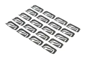 Back Glass Molding Clip Set - 20pcs - 68-74 Chevy II Nova; 71-74 Ventura 2DR Coupe without Vinyl Top - Image 2 of 2