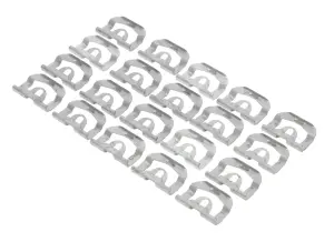 Back Glass Molding Clip Set - 20pcs - 68-74 Chevy II Nova; 71-74 Ventura 2DR Coupe with Vinyl Top - Image 2 of 2