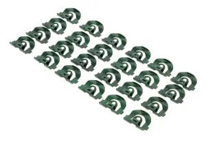 Back Glass Molding Clip Set - 24pcs - 66-67 Chevy II Nova 2 Door Hardtop - Image 2 of 2