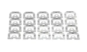 1970 Chevy Monte Carlo Back Glass Molding Clip Set - 20pcs - 68-72 Chevelle 70-72 Monte Carlo 2DR Hardtop w/ Vinyl Top