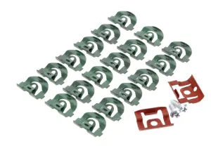 Back Glass Molding Clip Set and Screw Set - 22pcs - 66-67 El Camino - Image 2 of 2