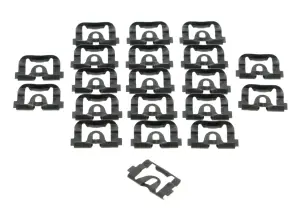 1970 GMC Sprint Back Glass Molding Clip Set - 20 pcs - 68-72 El Camino Sprint w Vinyl Top