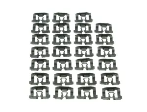 1968 Ford Mustang Back Glass Molding Clip Set - 27pcs - 68-69 Torino Cyclone Fastback