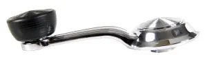 1970 Pontiac Grand Prix Door Window Crank - Correct with Casting Numbers (Black Knob)