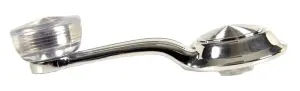 1970 Pontiac Grand Prix Door Window Crank - Correct with Casting Numbers (Clear Knob)