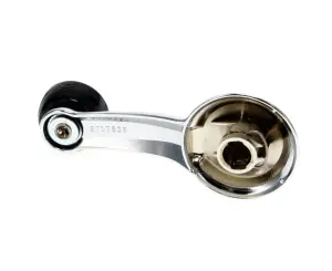 Door Window Crank - Correct with Casting Numbers (Black Knob) - Rear for 70-72 Camaro - Fits many GM Models - Image 3 of 3