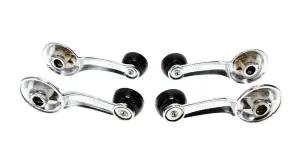 Window Crank Set - Front & Rear - (Black Knob) - 69 Camaro - Image 3 of 3