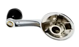 Window Crank Handle - Black Knob - 63-64 Chevy II Nova; 64 Chevelle - Image 2 of 2