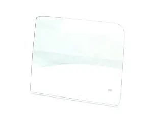 1975 Ford Bronco Door Glass - Clear - LH - 73-79 F100 F150 F250 F350 Bronco; F250 Crew Cab Rear Door