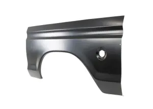 Bedside Repair Panel w/ Round Gas Hole - LH - 73-76 Ford F100 F150 F250 Styleside - Image 2 of 3