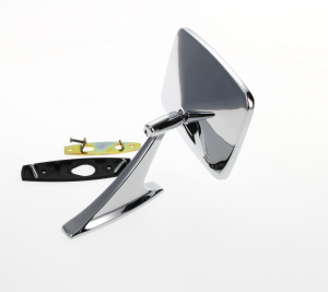 Door Mirror - Chrome - Small Style - LH or RH - 73-91 Chevy GMC CK Squarebody Truck - Image 3 of 6