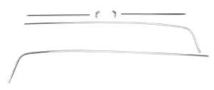 Drip Rail Molding Set - 6pcs - 70-72 Chevelle Skylark Coupe - Image 2 of 3