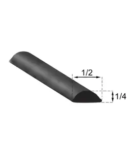 Windshield Gasket Lockstrip - Black - 75-91 Chevy GMC C/K Truck Blazer Jimmy Suburban - Image 2 of 2