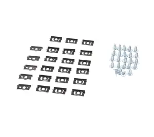 Windshield Reveal Molding Clip Set - 46pcs - 70-76 Duster Demon Dart Sport - Image 2 of 3