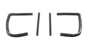 Vent Window Seals - Pair - 4pcs - 55-59 Chevy GMC Pickup Truck - Image 5 of 6