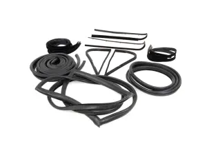 Complete Weatherstrip Seal Kit (14pcs) - 71-72 F-Series Pickup w/o Weatherstrip Trim Groove - Image 3 of 3