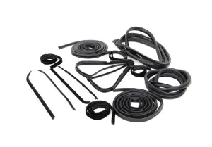 Complete Weatherstrip Seal Kit (14pcs) - 73-76 F-Series Pickup w/ Weatherstrip Trim Groove - Image 2 of 3