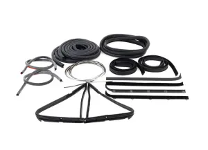 1981 Ford F150 Complete Weatherstrip Seal Kit (14pcs) - 80-86 F-Series Pickup w/ Weatherstrip Trim Groove