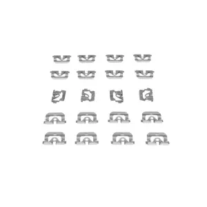 1970 GMC Sprint Back Glass Molding Clip Set - 20 pcs - 68-72 El Camino Sprint without Vinyl Top