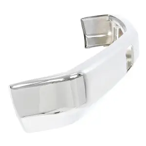 Front Bumper - Chrome - with Tag Bracket Holes - with Air Intake Holes - 88-98 Chevy GMC OBS Truck SUV - Image 4 of 4